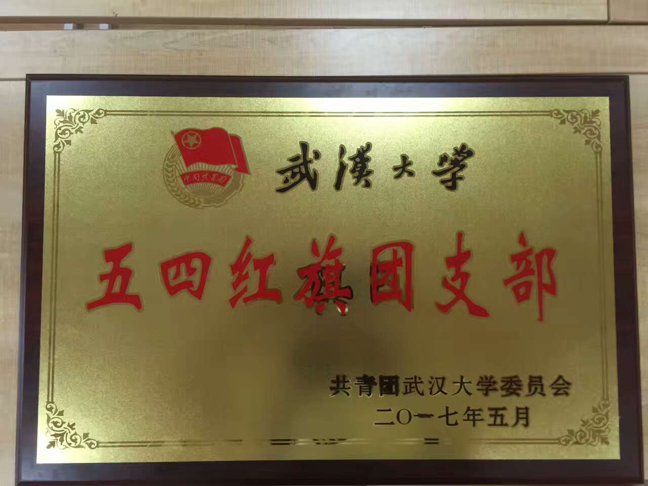 【基层团建】2014级新闻学团支部获tyc33455cc太阳成集团五四红旗团支部